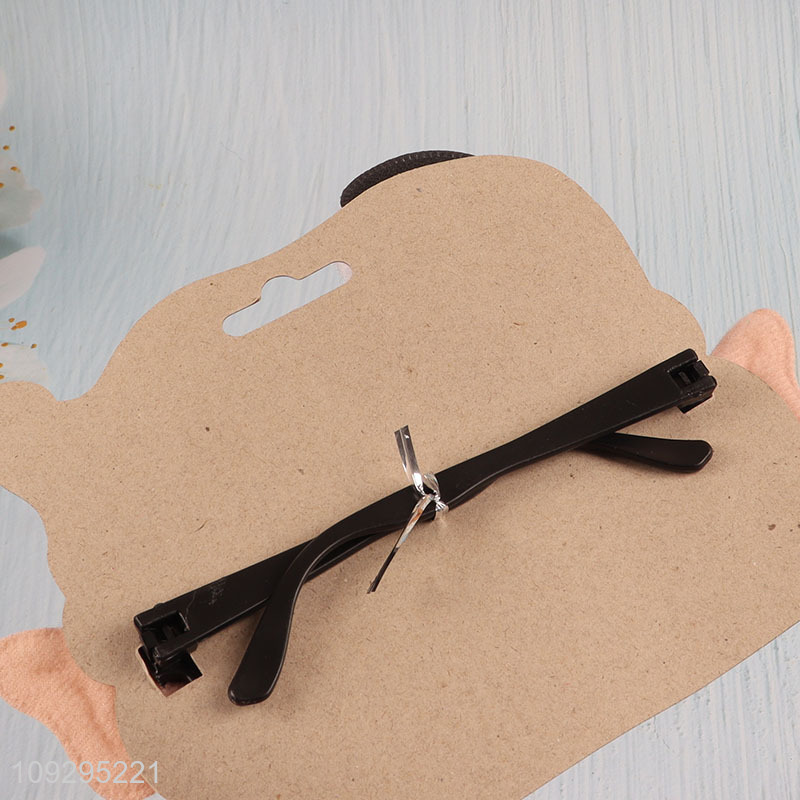 Hot selling christmas party glasses christmas decoration