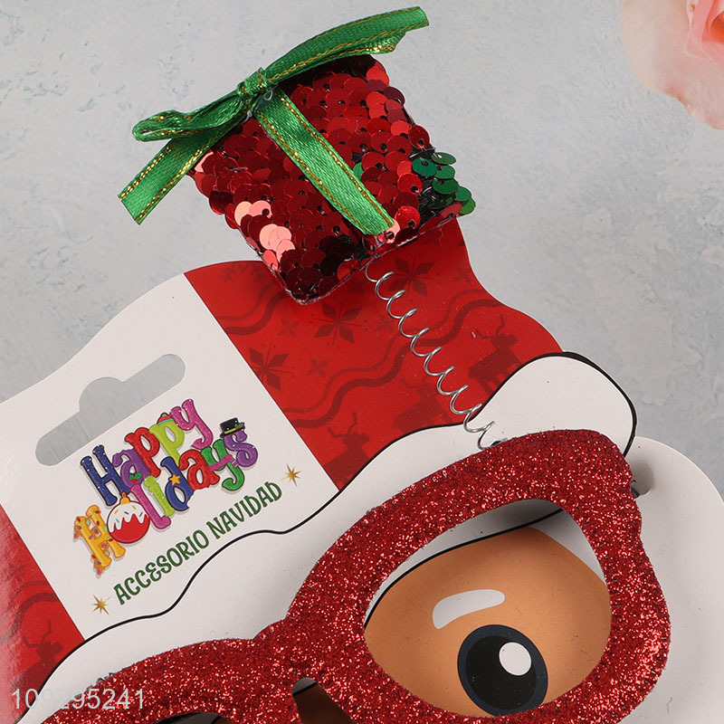 Hot items christmas decoration christmas party glasses for sale