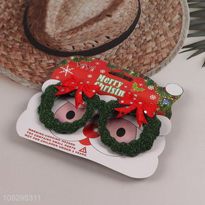 Good selling creative christmas party glasses wholesale