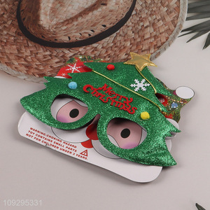 Top quality xmas tree christmas party glasses for sale