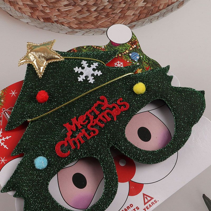 Hot selling christmas tree christmas party glasses