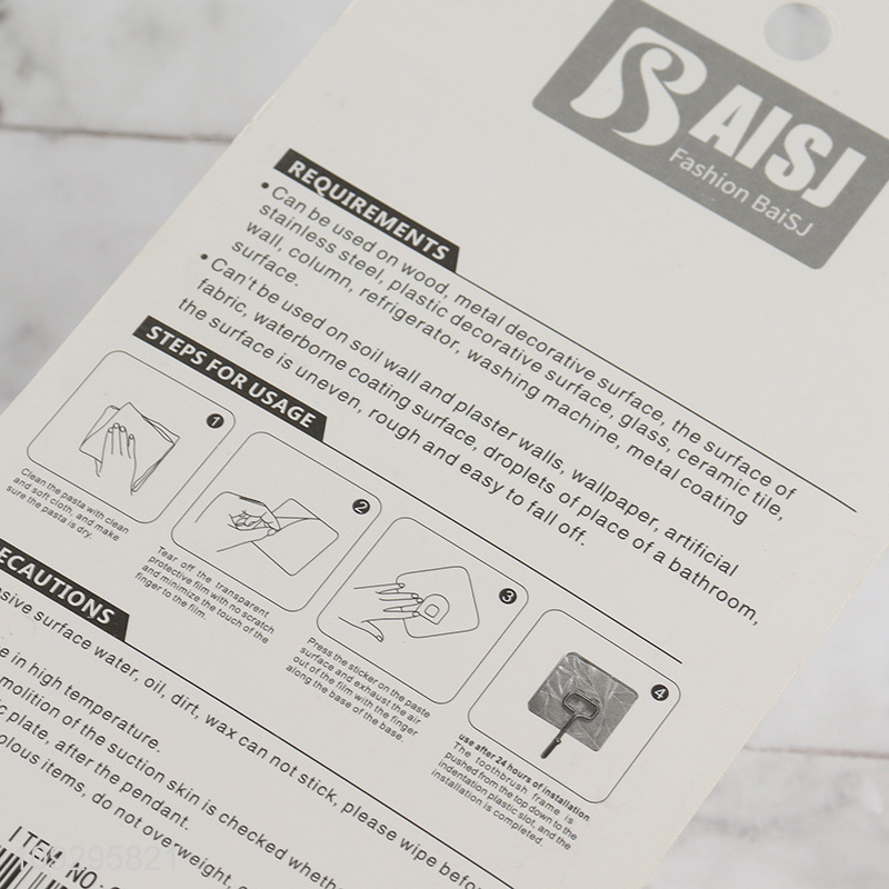 Latest products bathroom kitchen sticky hook wall hook