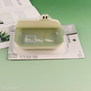Most popular cartoon rabbit plastic soap box soap holder
