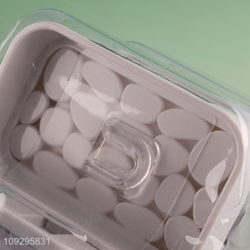 Popular products double-layer plastic soap box soap holder