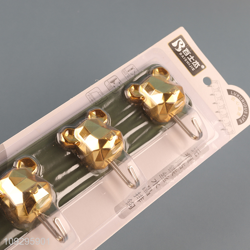 Top selling bathroom kitchen sticky hook wall hook