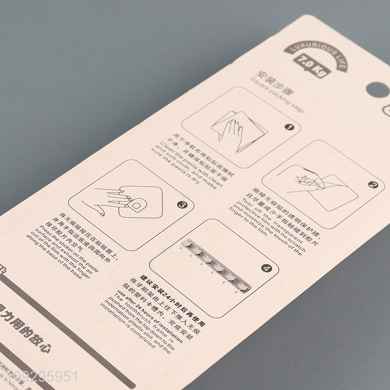 Good selling bathroom kitchen sticky hook wall hook