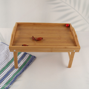 China supplier home hotel Breakfast Serving Tray with Legs