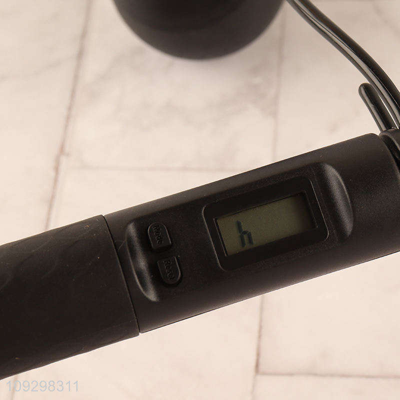 Popular products black sports fitness cordless jump rope