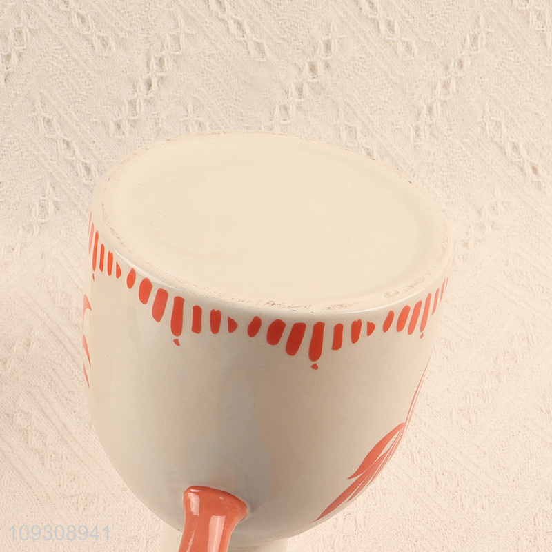 Top quality ceramic flower vase hydroponic vase for sale