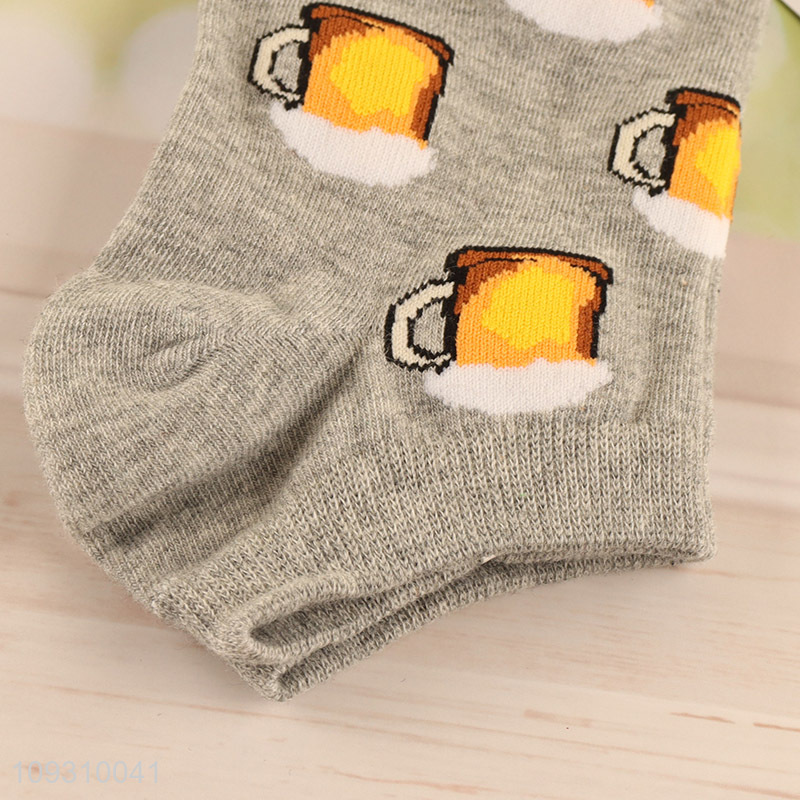 Good quality cotton socks women ankle socks fashion socks