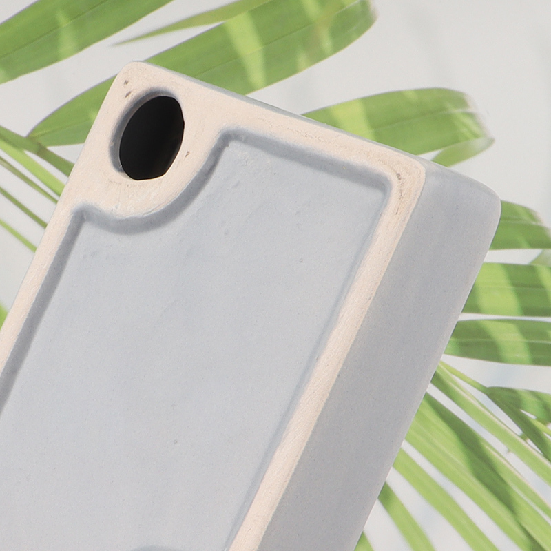 Top quality rectangle ceramic soap holder for sale