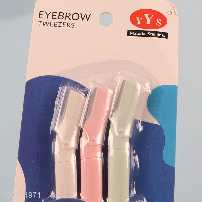 Most popular 3pcs eyebrow trimmer set