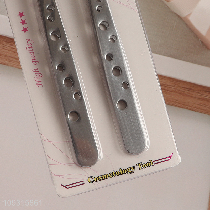 Factory wholesale 2pcs eyebrow tweezers for makeup tool