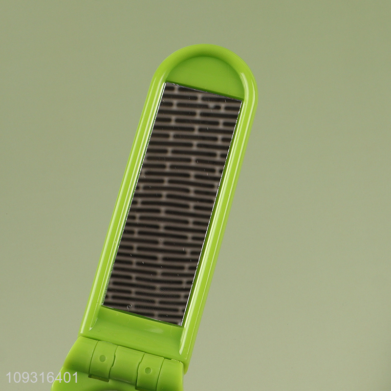 Good sale portable folding hair comb hair brush wholesale