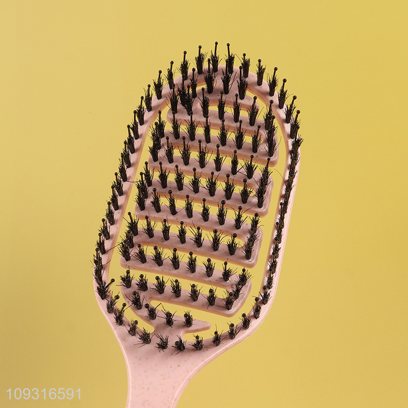 Most popular multicolor anti-static hair comb hair brush