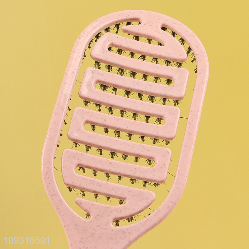 Most popular multicolor anti-static hair comb hair brush
