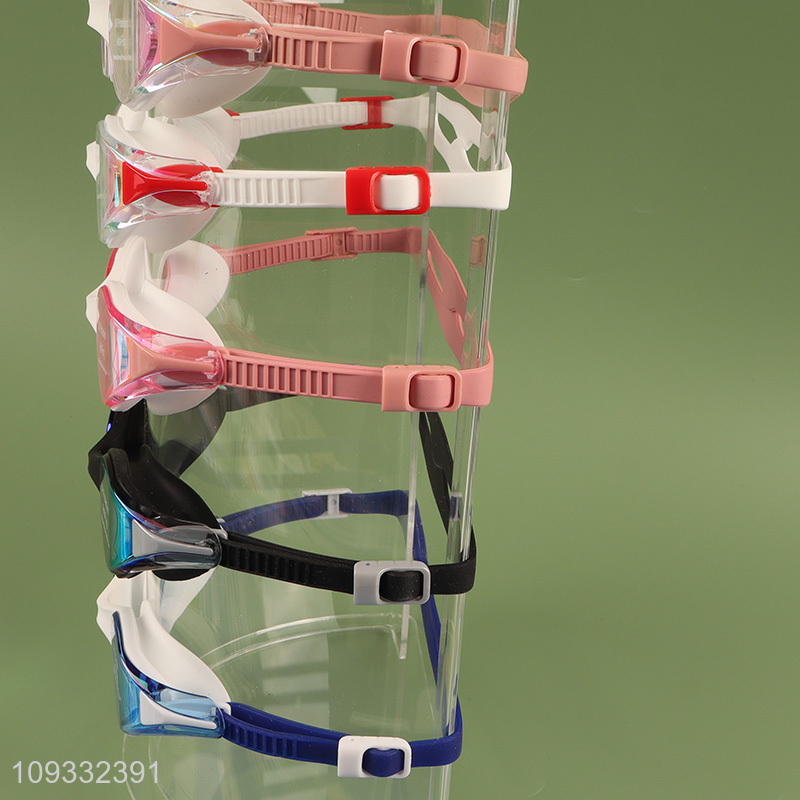 Best selling multicolor swimming goggles for adult