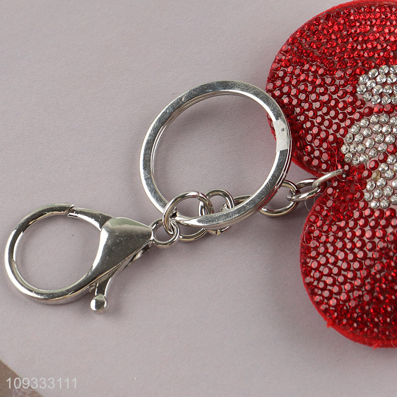Top products heart shape keychain key rings