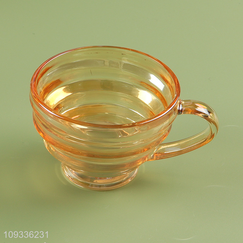 Factory wholesale 7pcs glass tea cup tea set