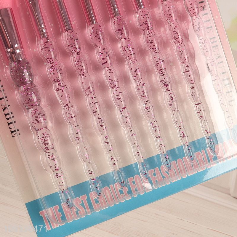 Best selling 8pcs cosmetic brush set for makeup tool