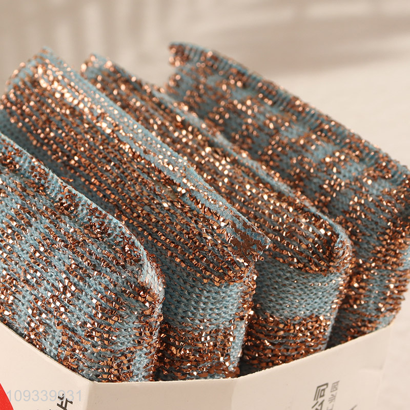Top products 4pcs kitchen dish washing scouring pad kit