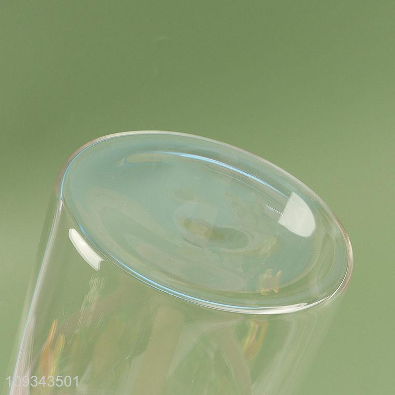 Good quality glass storage jar with lid