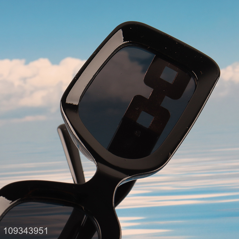 Wholesale black retro fashion summer sunglasses