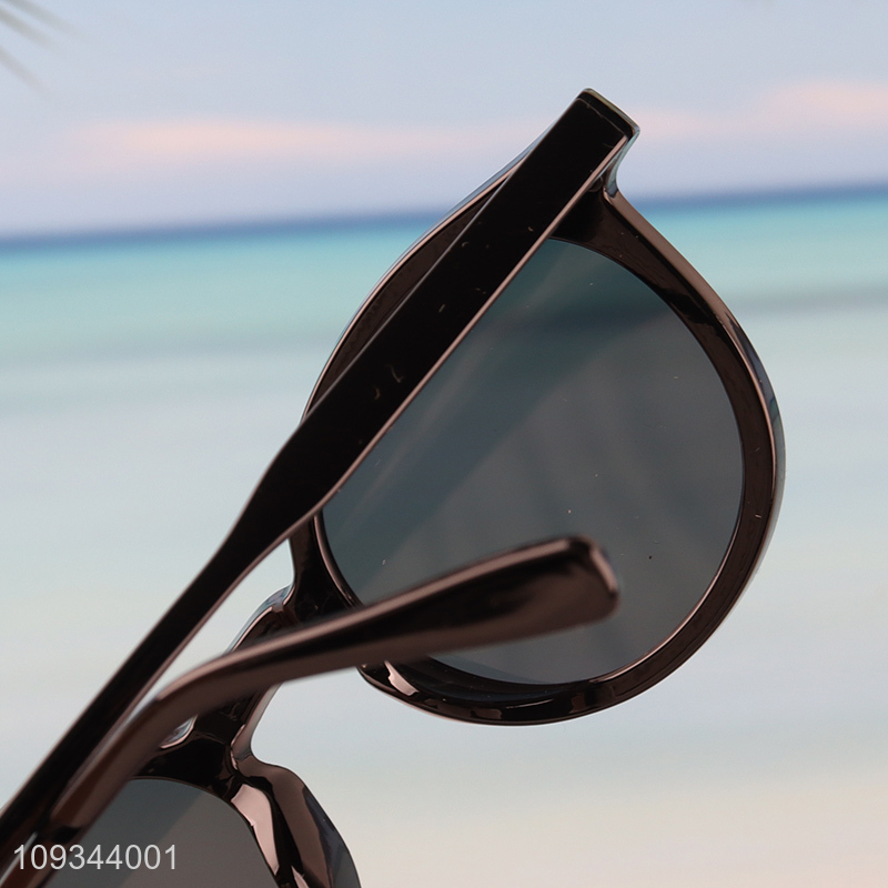 Good quality women black retro fashion summer sunglasses