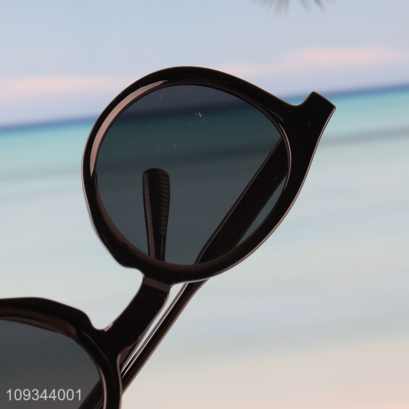 Good quality women black retro fashion summer sunglasses