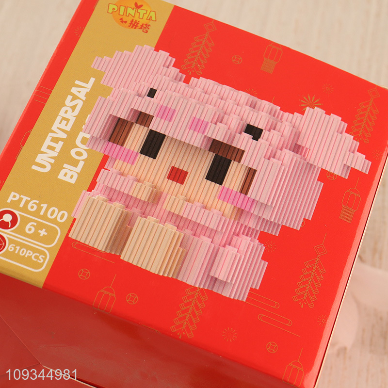 Online wholesale children diy assembled building blocks