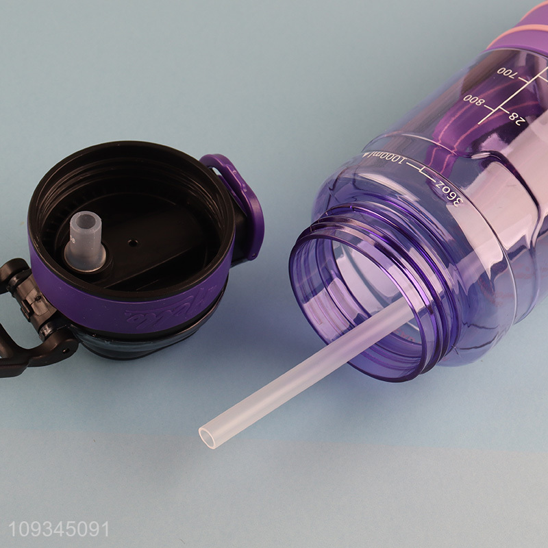 China products 1000ml plastic water bottle drinking bottle
