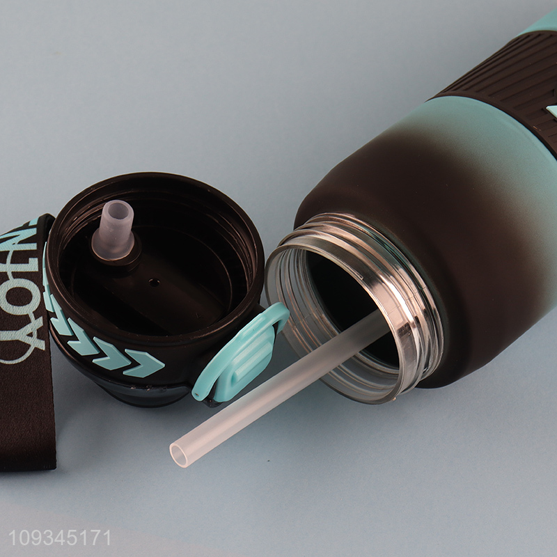 Latest products plastic water bottle sports bottle with handle