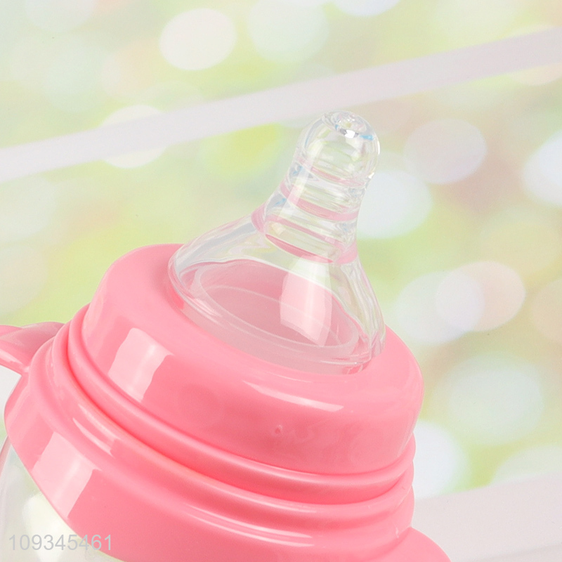 Hot items baby bottle milk bottle with handle