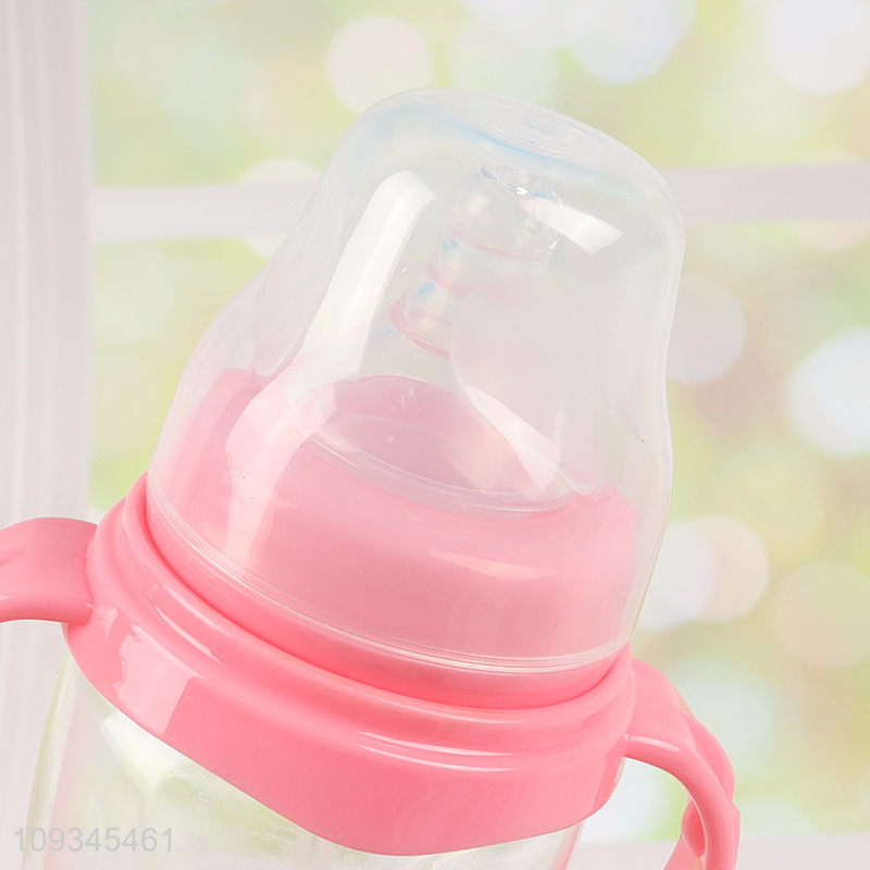 Hot items baby bottle milk bottle with handle