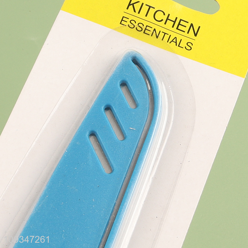 China factory kitchen knife fruits paring knife with cover