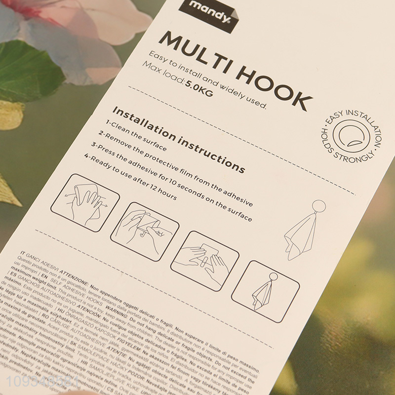 Wholesale sticky hook coat hook for household