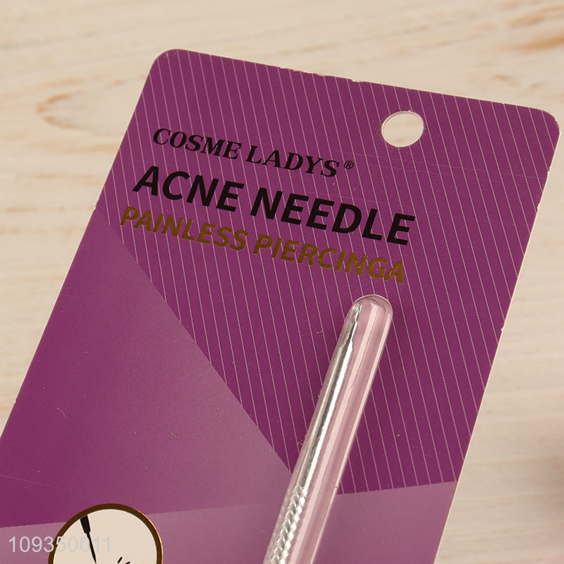 China supplier painless easy acne removal acne needle