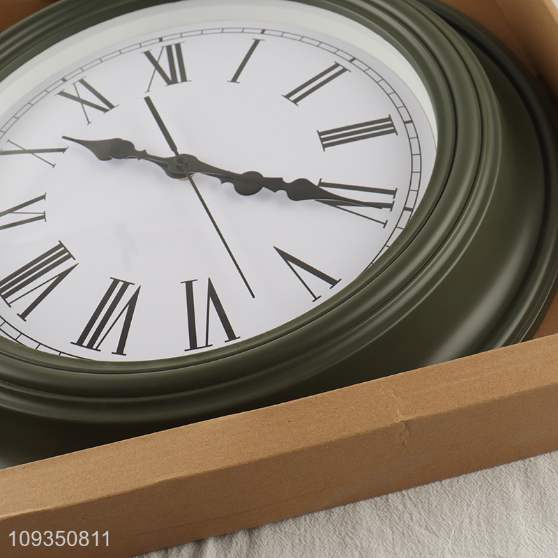 Yiwu market round wall clock hanging clock