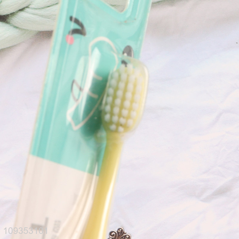 New style soft bristle children toothbrush for sale