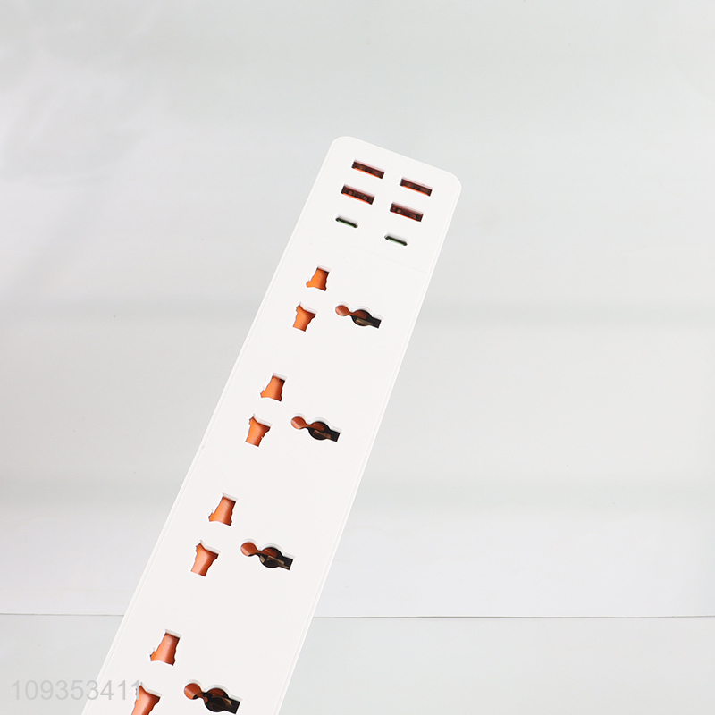 Hot selling main control switch socket multi-hole power strip
