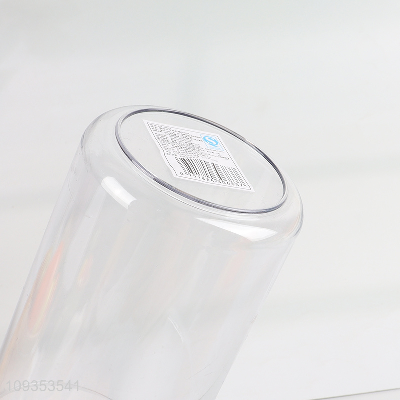 Top selling clear sealed plastic storage jar