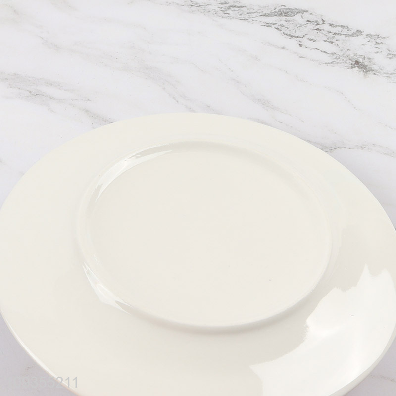 Popular products 6-inch flat plate for home restaurant