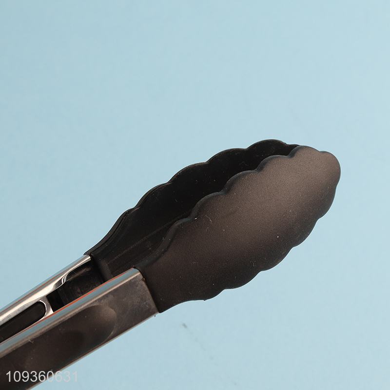 Top sale silicone kitchen food tongs food clips