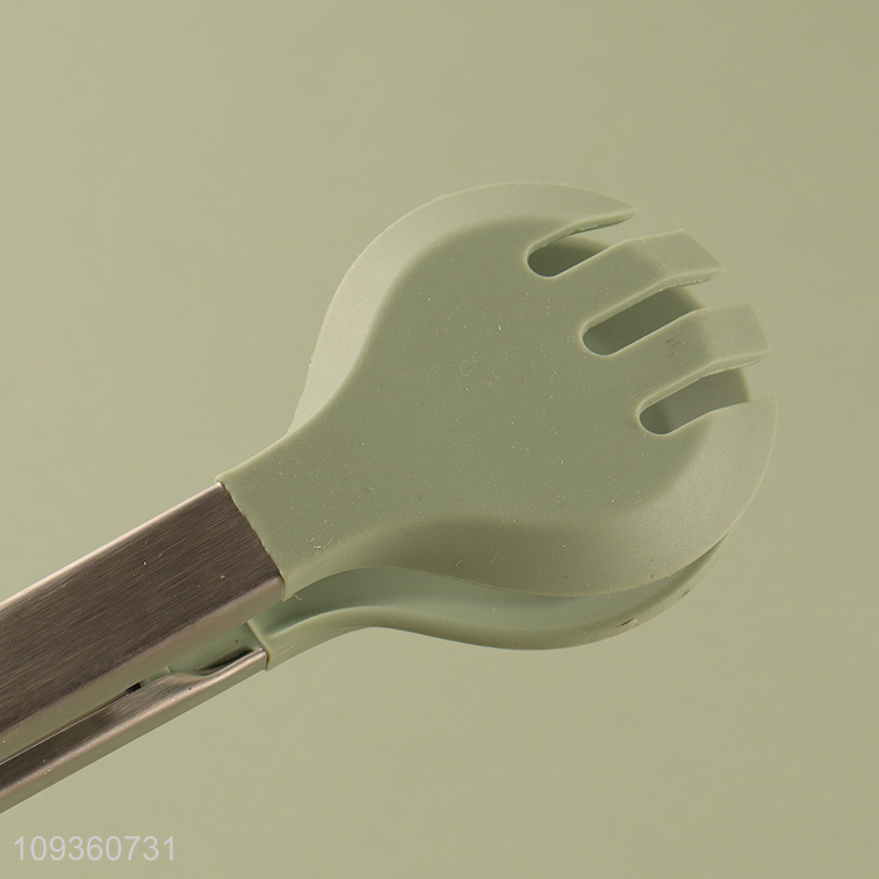 China wholesale non-slip silicone food tongs food clips