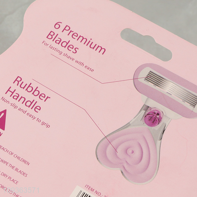 China supplier soft care razor ladies razor