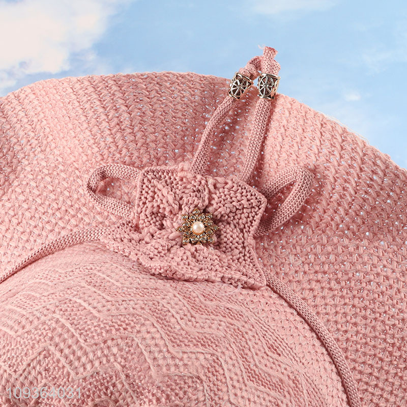 Low price straw hat beach hat breathable sun hat