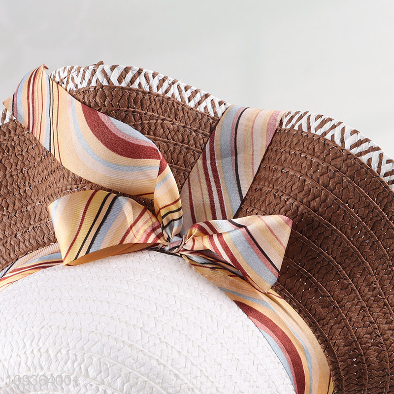 Hot selling multicolor straw hat beach hat wholesale