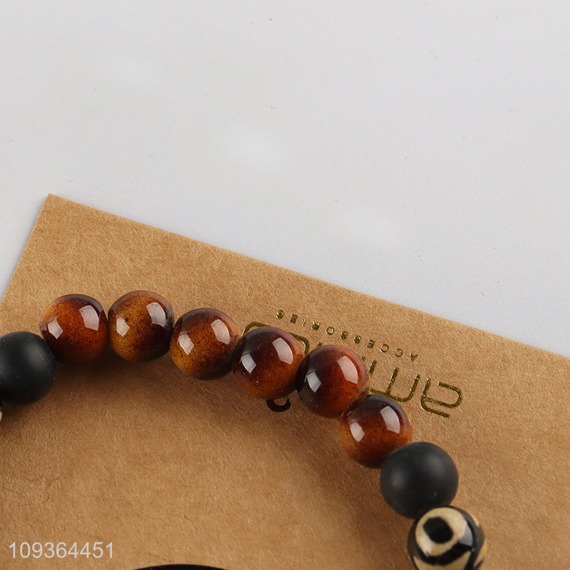 Top selling fashion jewelry stone bracelet wholesale