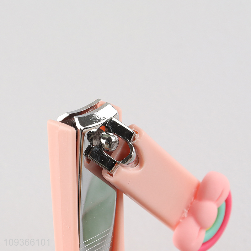 New style pink nail clipper nail scissors for sale