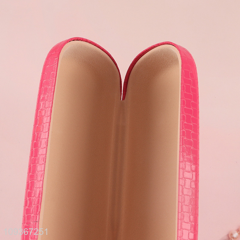 Top quality pu glasses case glasses box for sale